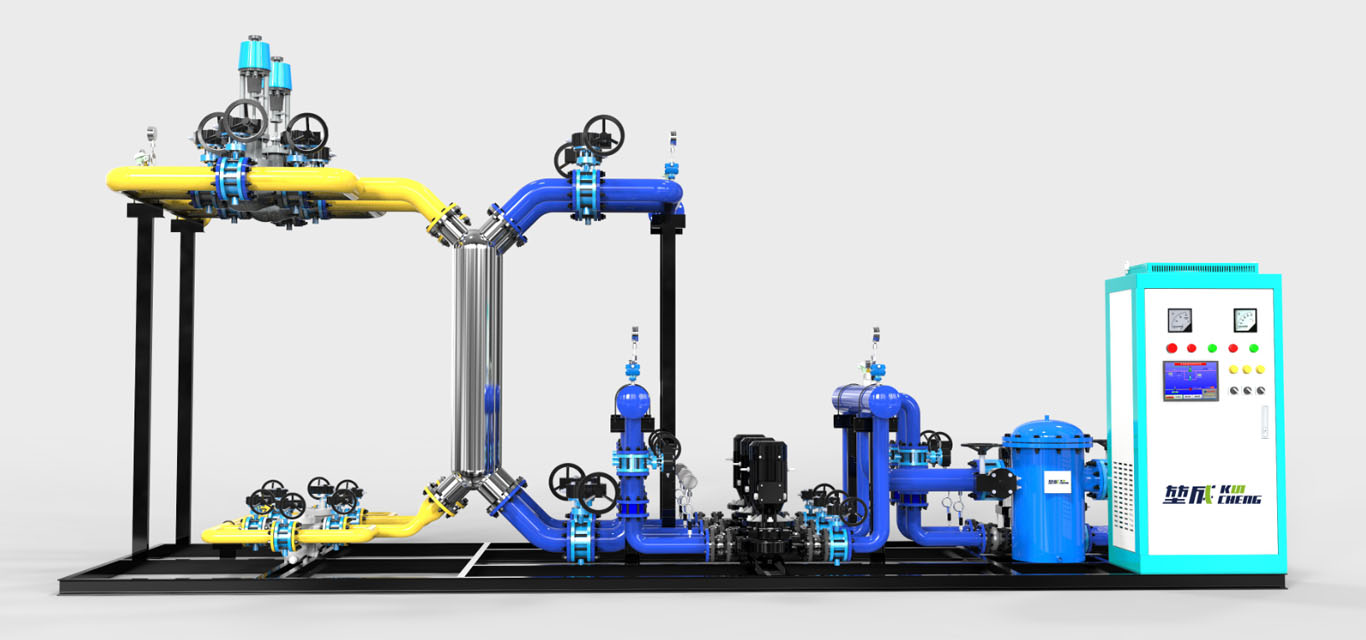 纏繞式汽水換熱機(jī)組
