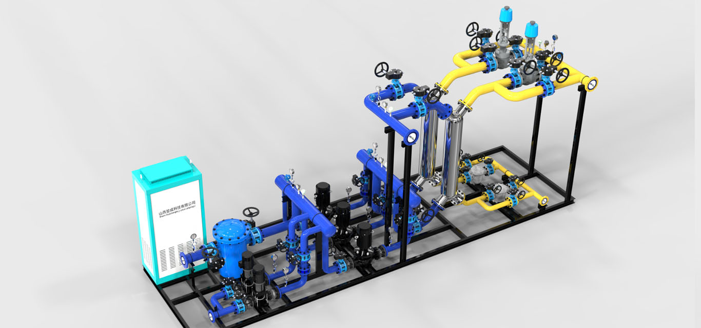 纏繞式汽水換熱機(jī)組