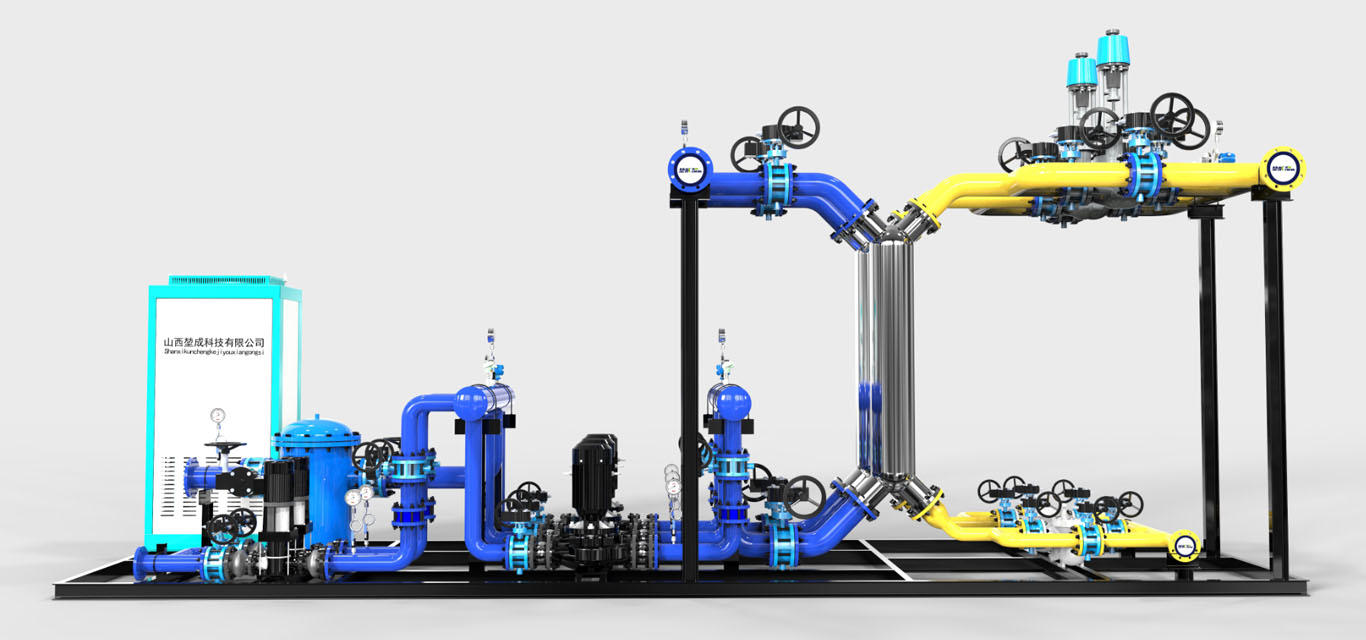 纏繞式汽水換熱機(jī)組