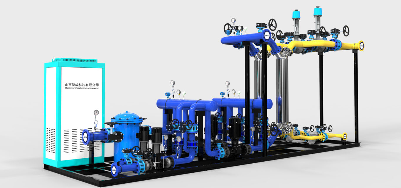 纏繞式汽水換熱機(jī)組