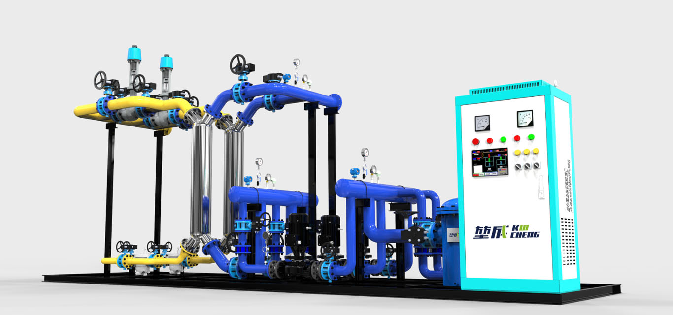 纏繞式汽水換熱機(jī)組