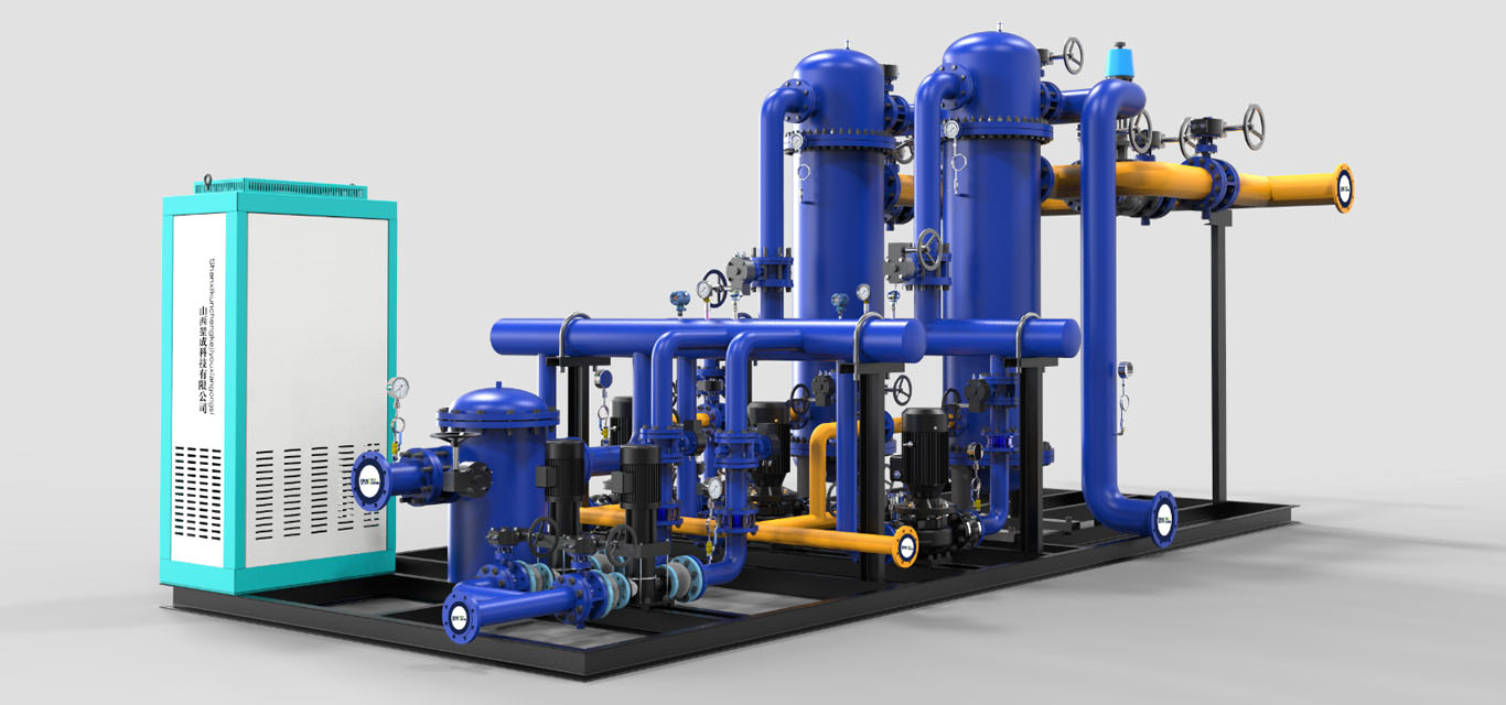 管殼式汽水換熱機(jī) 管殼式汽水換熱機(jī)