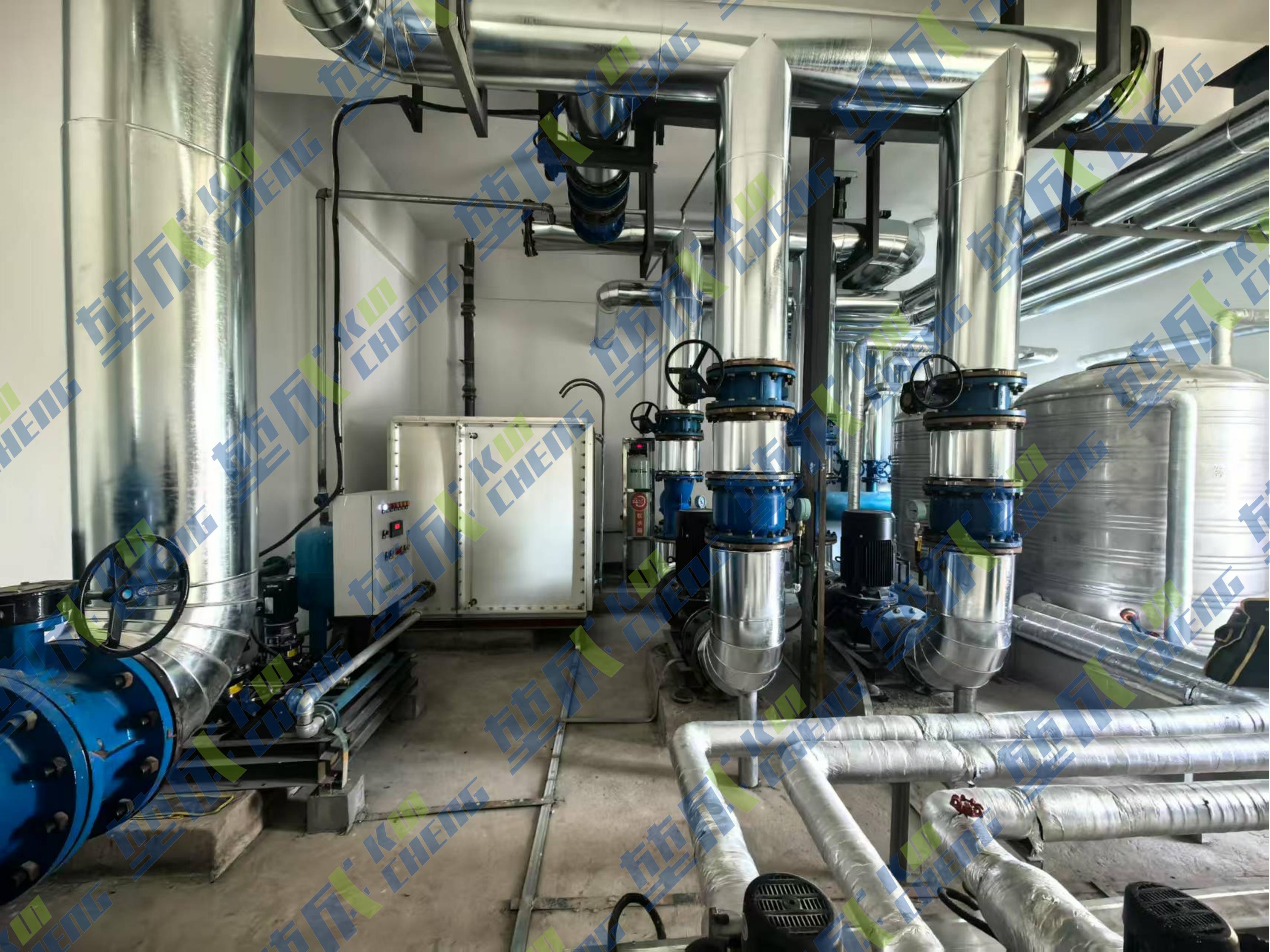 陽曲縣公安局水泵房 定壓補水機組 水處理設備 